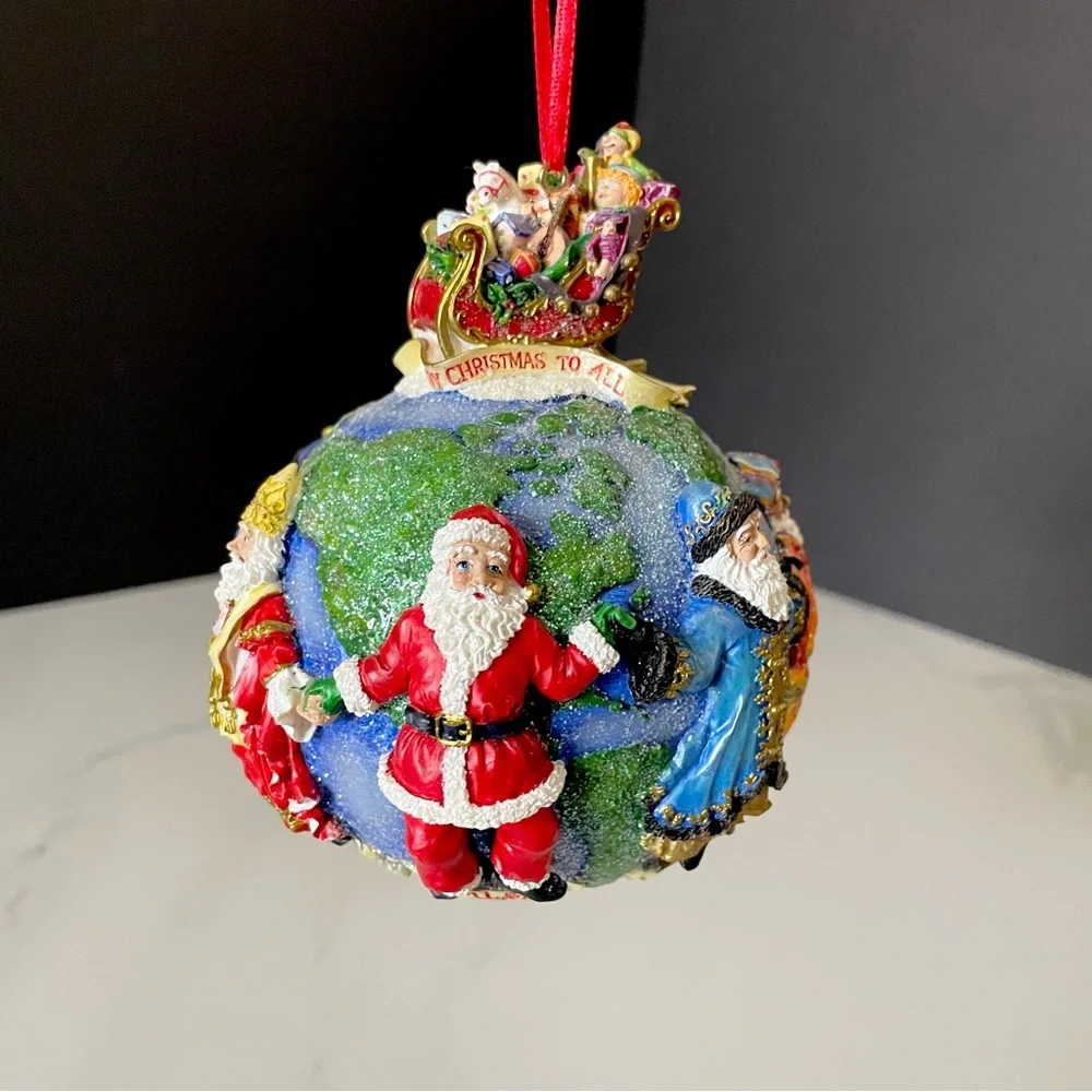 Santas Around The World Ornament by Christopher Radko